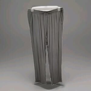 Gloria Vanderbilt Size Large Pull On Elastic Waist Army Green Casual Pants